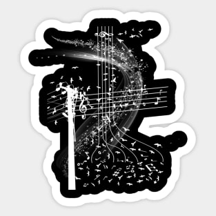 Birds Electric Music Costume Gift Sticker